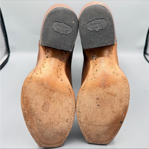 Nocona Tan Leather Boots Women’s 8 - Picture 8 of 9